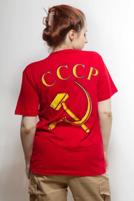 Футболка СССР купить недорого в Москве - вид 5 миниатюра
