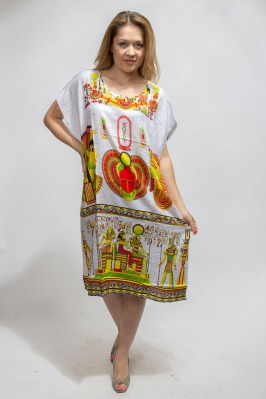 Туника белая хлопковая
