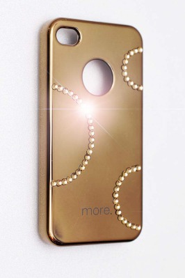Чехол со стразами для iPhone 4/4S